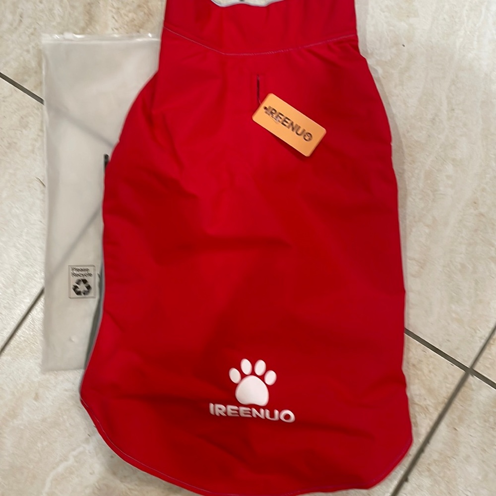 NWT IREENUO DOG RAINCOAT